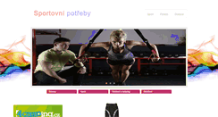 Desktop Screenshot of mega-sport-outlet.cz